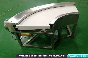 Curved PU conveyor