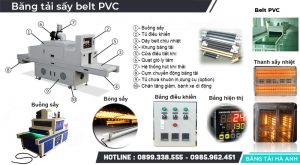 băng tải sấy pvc