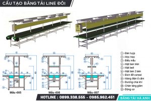 Assembly line conveyor